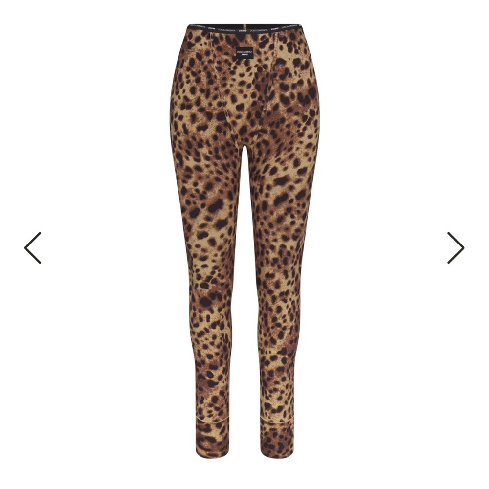 Dolce&Gabbana x SKIMS COTTON RIB LEGGING